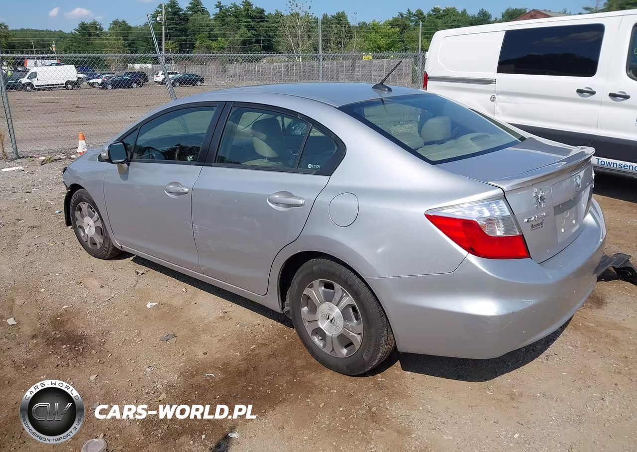 2012 Honda Civic Hybrid VIN:JHMFB4F39CS001197 - 3