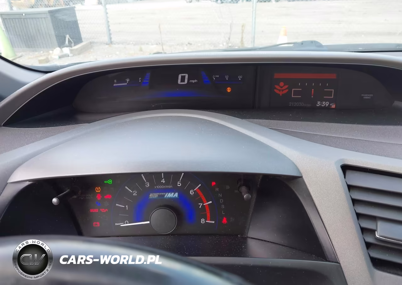 2012 Honda Civic Hybrid VIN:JHMFB4F39CS001197 - 7