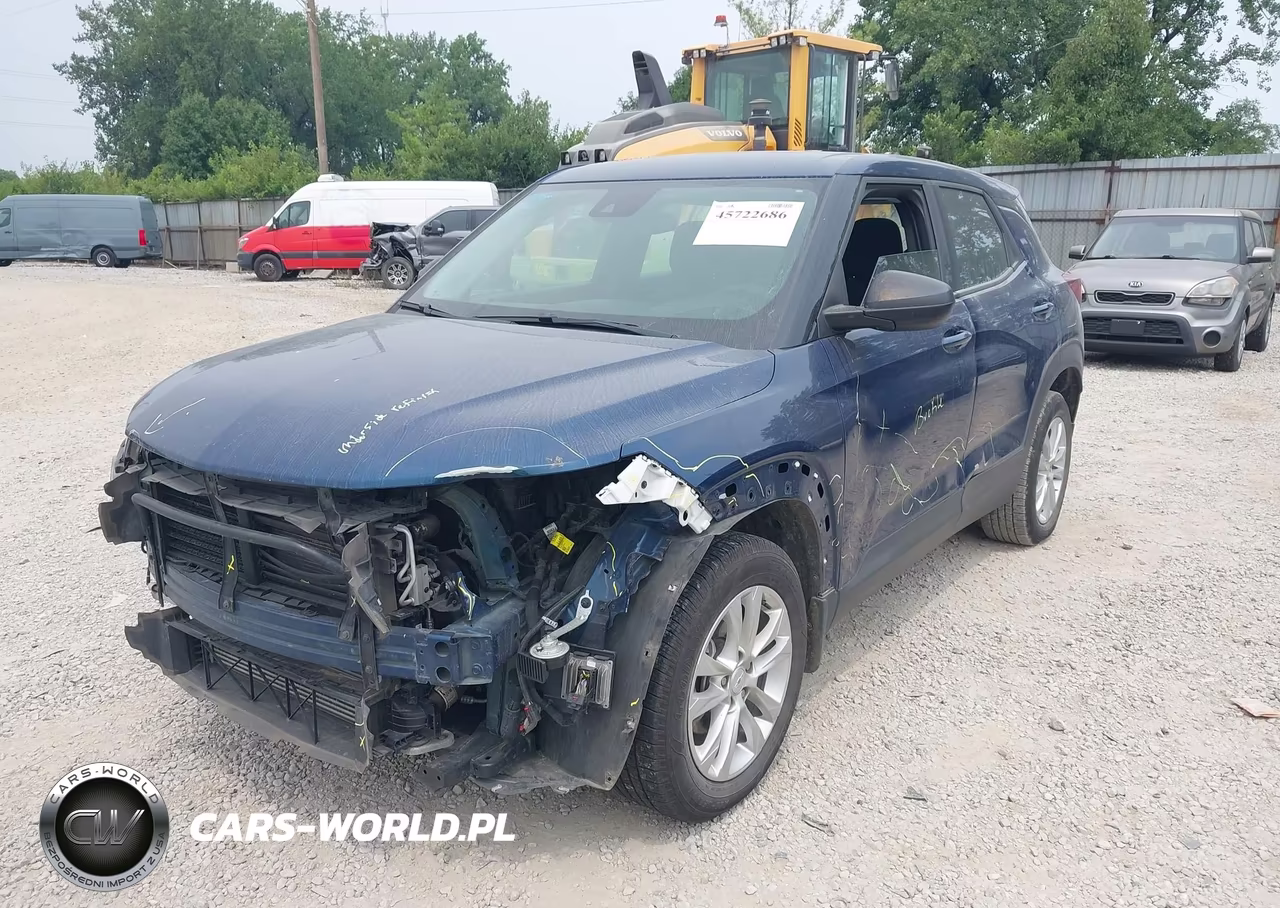 2021 Chevrolet Trailblazer Fwd Ls VIN:KL79MMS20MB137092 - 2