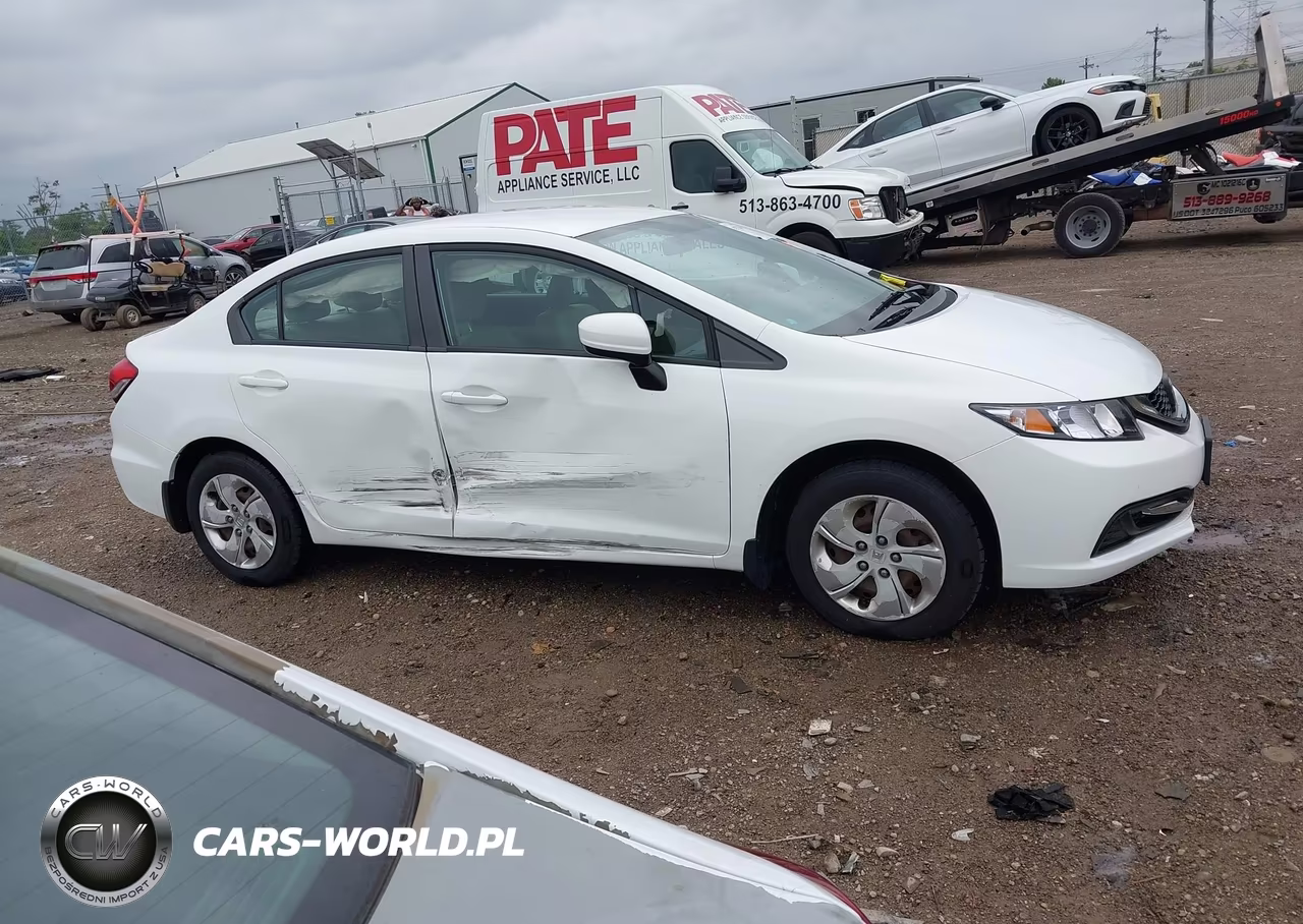 2015 Honda Civic Lx VIN:19XFB2F56FE031854 - 13