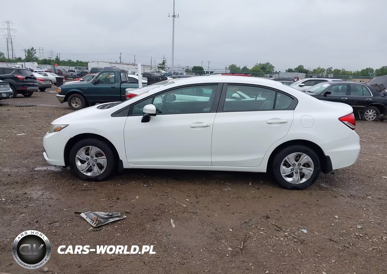 2015 Honda Civic Lx VIN:19XFB2F56FE031854 - 14