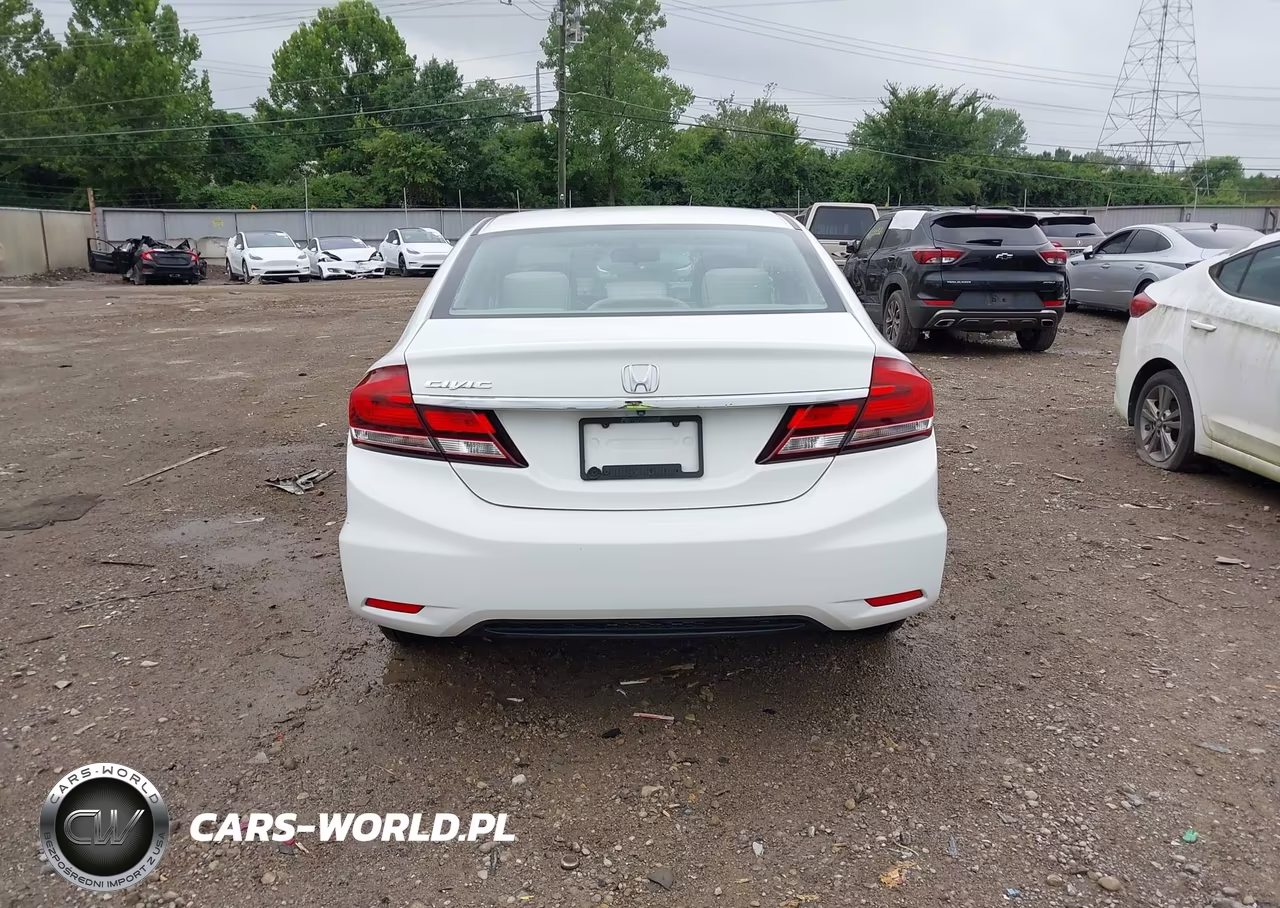 2015 Honda Civic Lx VIN:19XFB2F56FE031854 - 16