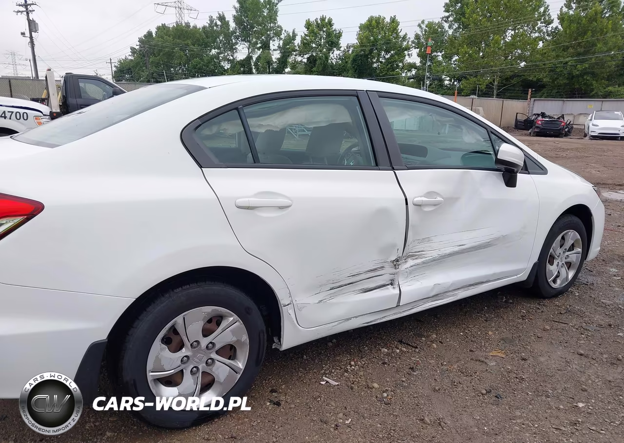 2015 Honda Civic Lx VIN:19XFB2F56FE031854 - 6
