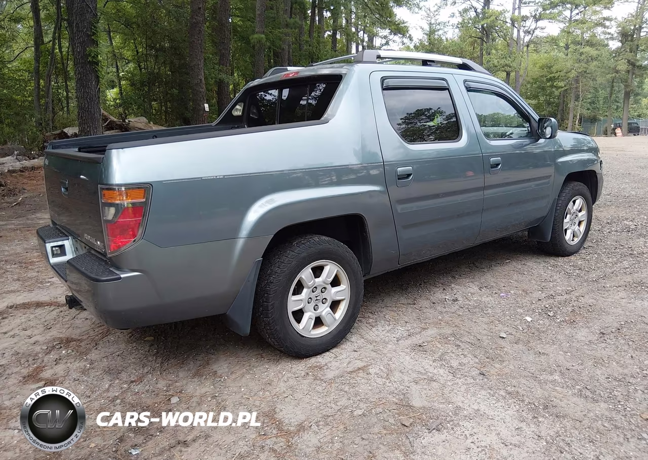 2007 Honda Ridgeline Rts VIN:2HJYK16487H500437 - 4