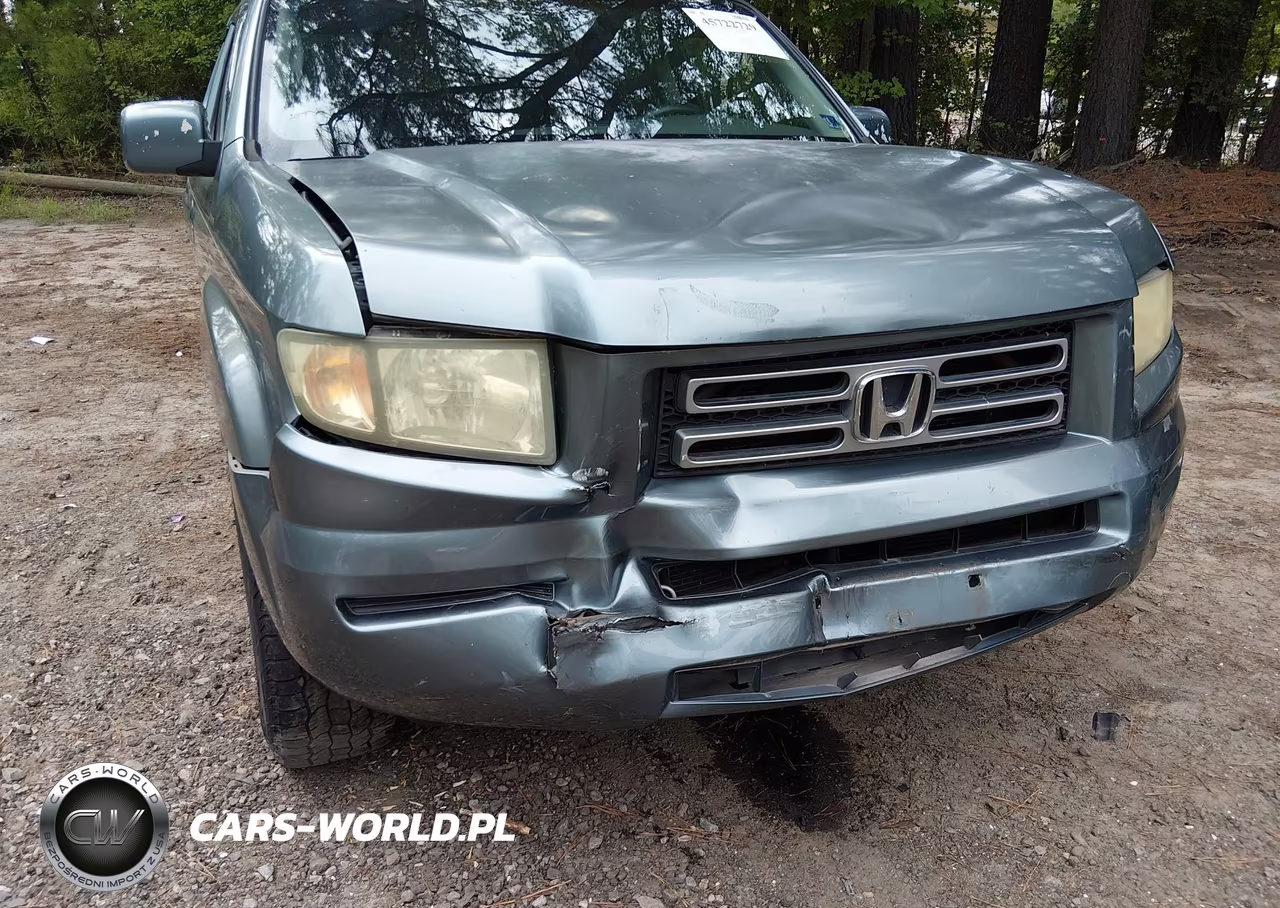 2007 Honda Ridgeline Rts VIN:2HJYK16487H500437 - 6
