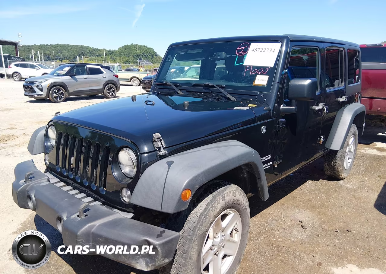 2017 Jeep Wrangler Unlimited Sport VIN:1C4BJWDG5HL644815 - 2