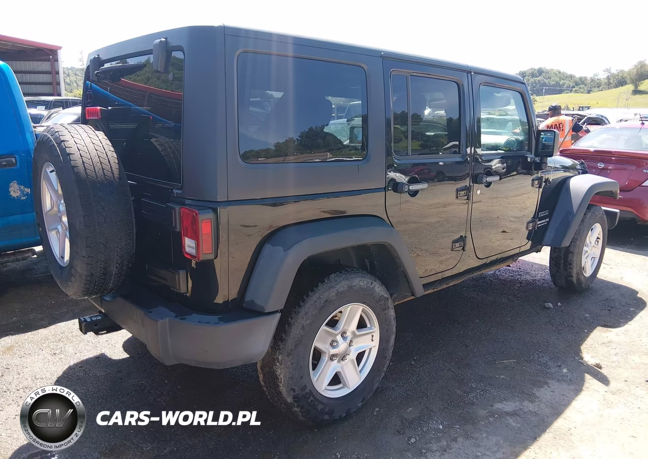 2017 Jeep Wrangler Unlimited Sport VIN:1C4BJWDG5HL644815 - 4
