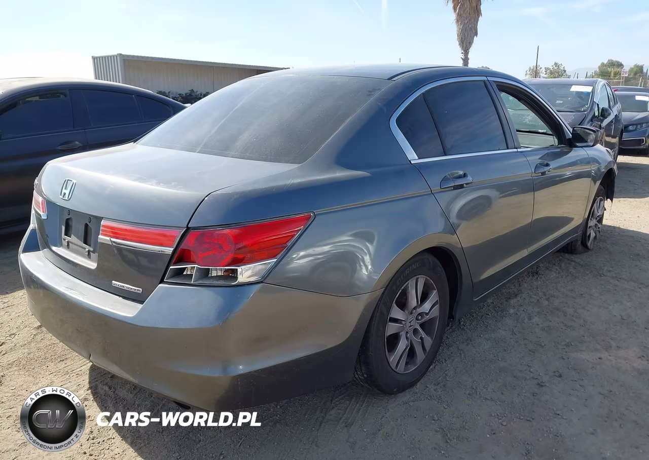 2012 Honda Accord 2.4 Se VIN:1HGCP2F63CA091216 - 4