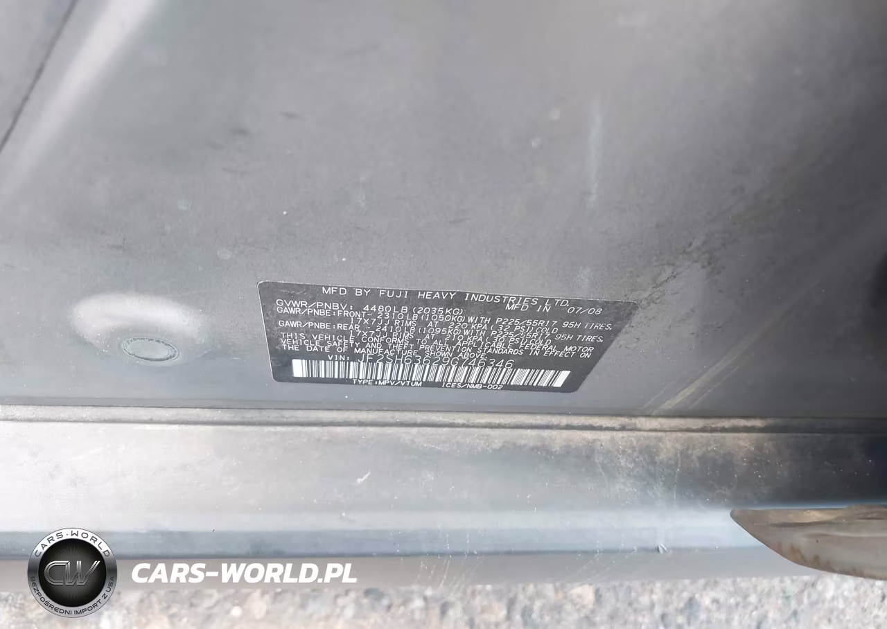 2009 Subaru Forester 2.5X VIN:JF2SH63629G746346 - 9