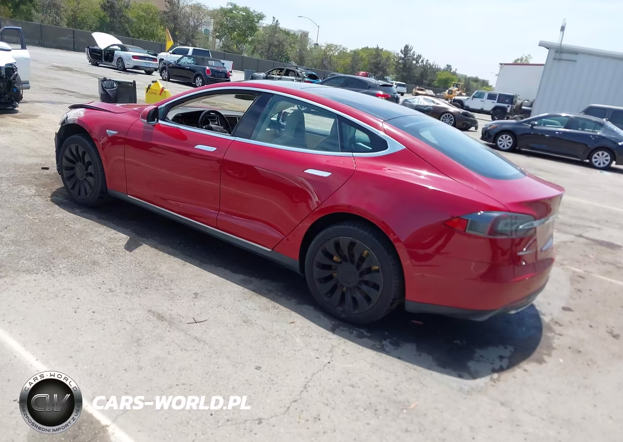 2014 Tesla Model S P85 VIN:5YJSA1H14EFP53354 - 3