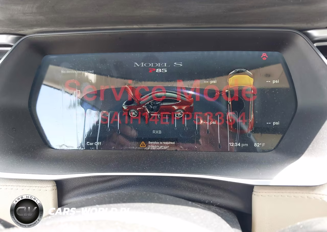 2014 Tesla Model S P85 VIN:5YJSA1H14EFP53354 - 7