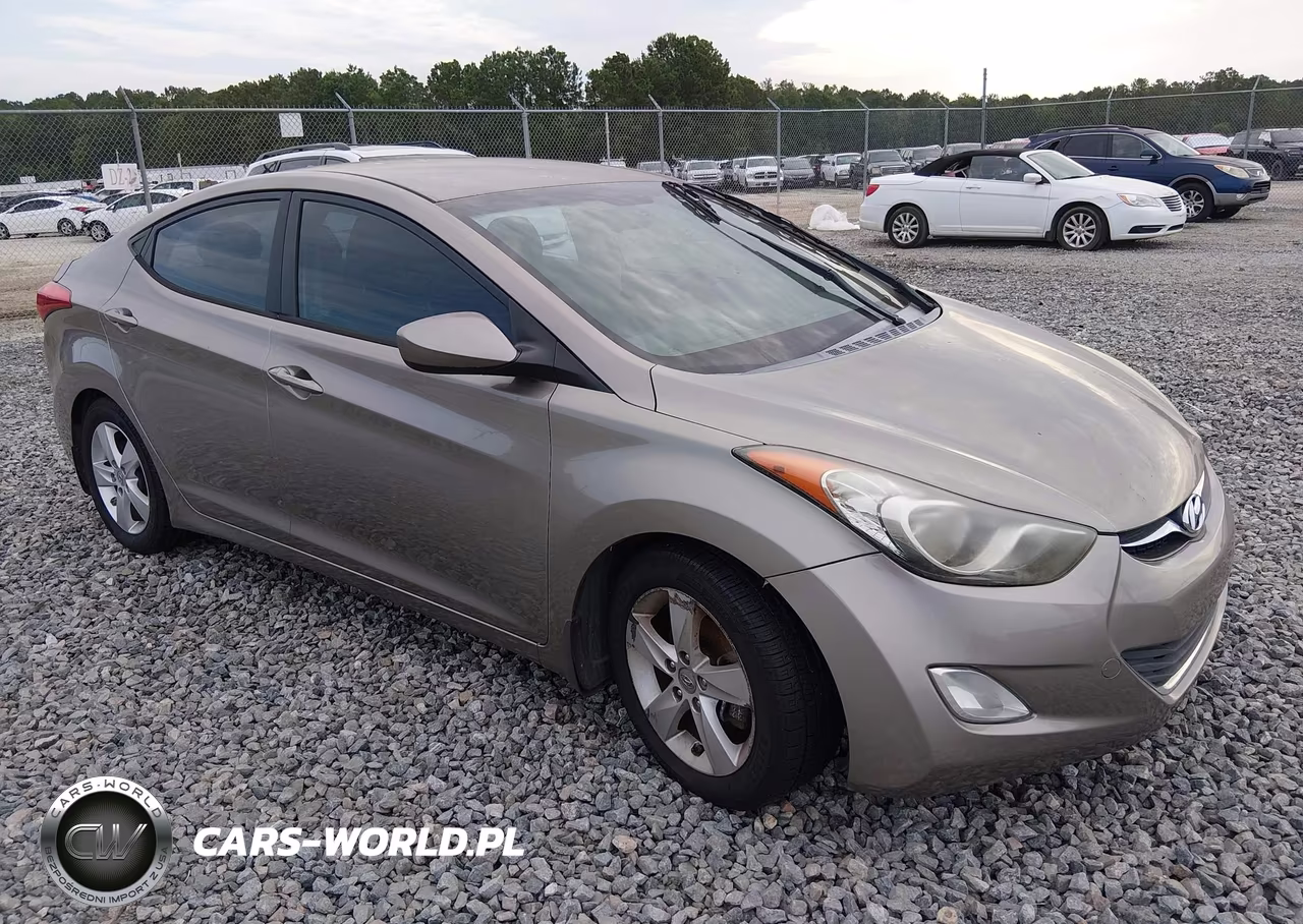 2013 Hyundai Elantra Gls VIN:5NPDH4AE2DH394217 - 1