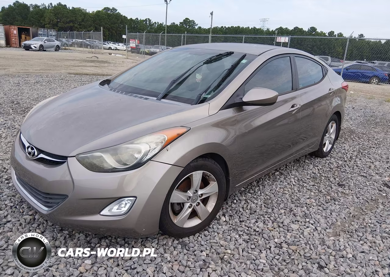 2013 Hyundai Elantra Gls VIN:5NPDH4AE2DH394217 - 2