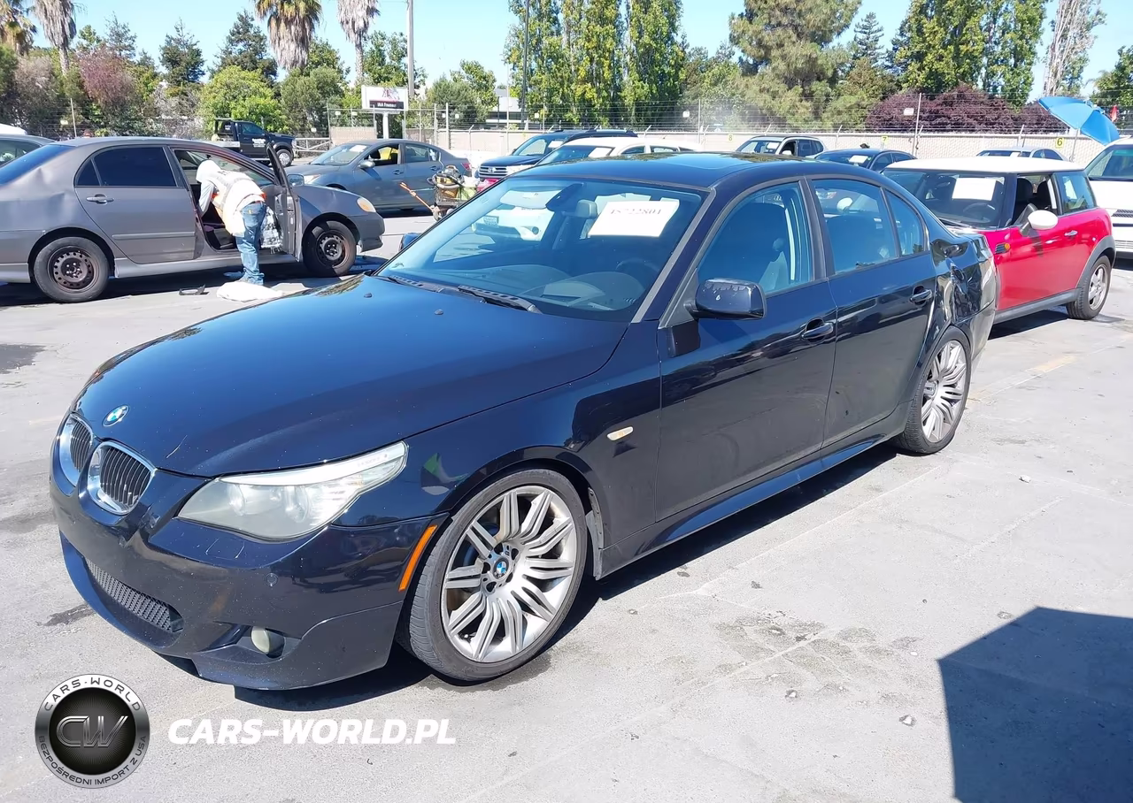 2008 BMW 550I VIN:WBANW535X8CT54141 - 2