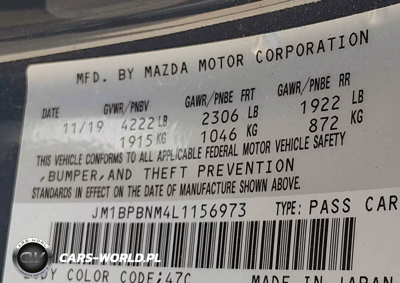 2020 Mazda Mazda3 Premium Package VIN:JM1BPBNM4L1156973 - 9