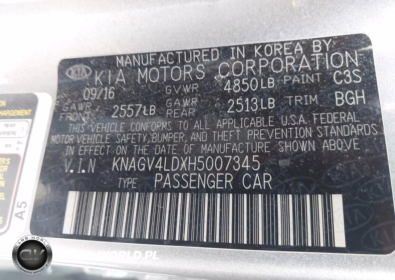 2017 Kia Optima Plug-In Hybrid Ex VIN:KNAGV4LDXH5007345 - 9