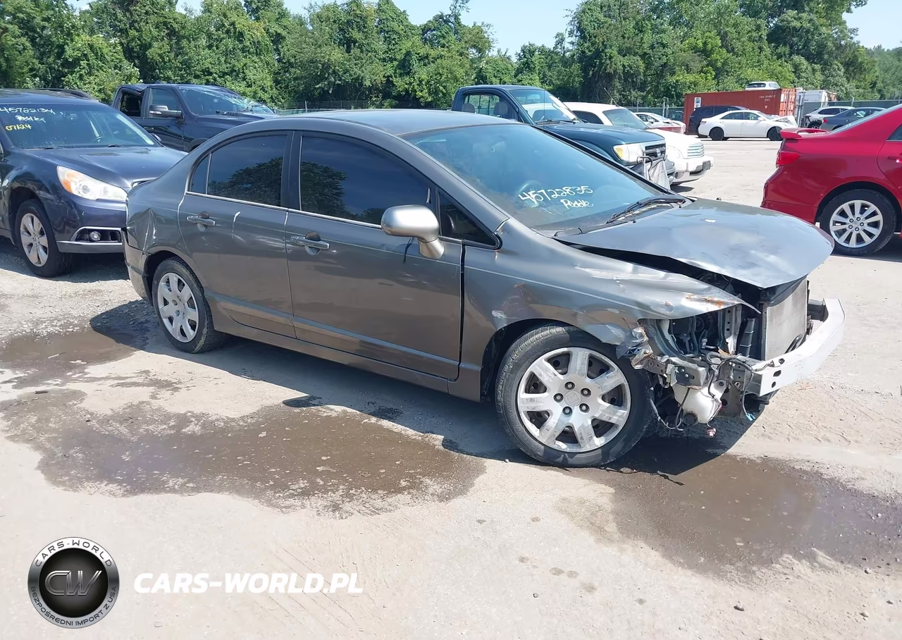 2007 Honda Civic Lx VIN:1HGFA16507L035146 - 1