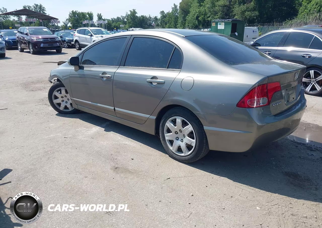2007 Honda Civic Lx VIN:1HGFA16507L035146 - 3