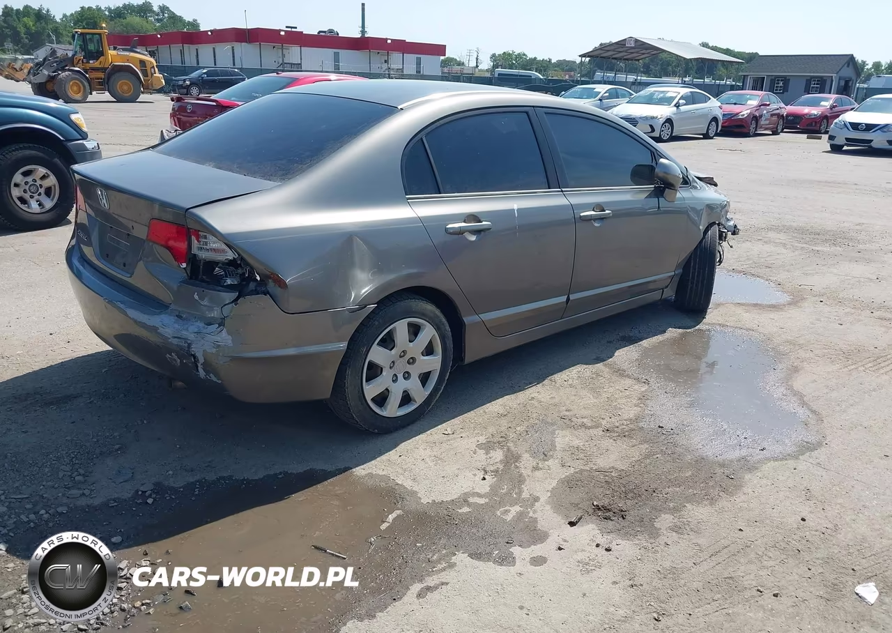 2007 Honda Civic Lx VIN:1HGFA16507L035146 - 4