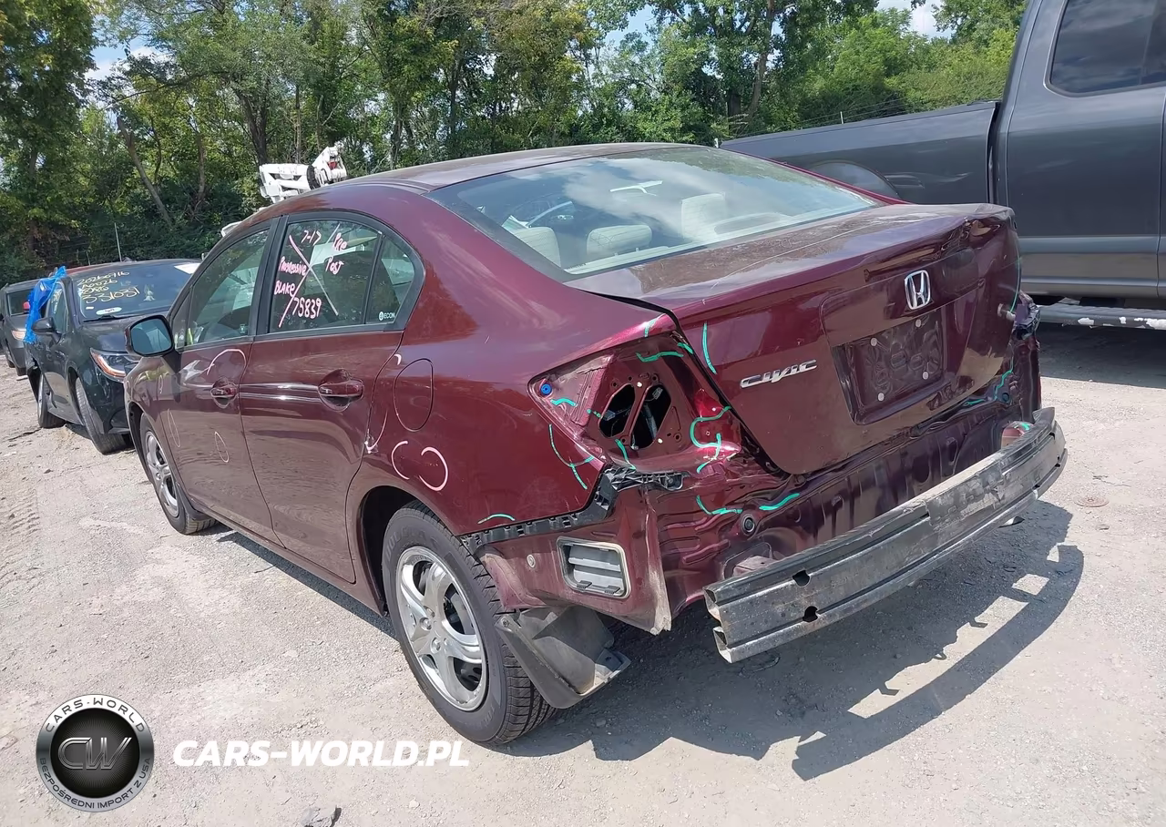 2012 Honda Civic Lx VIN:19XFB2F59CE062706 - 3