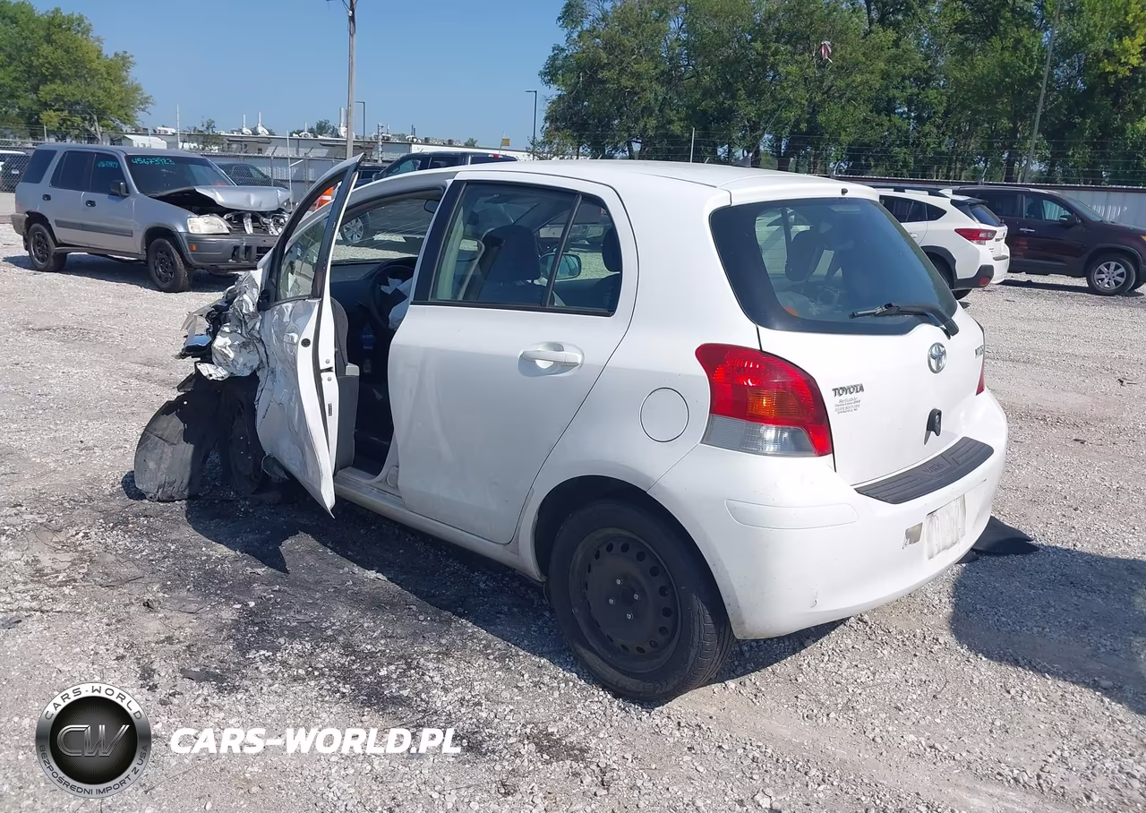 2011 Toyota Yaris VIN:JTDKT4K34B5332849 - 3