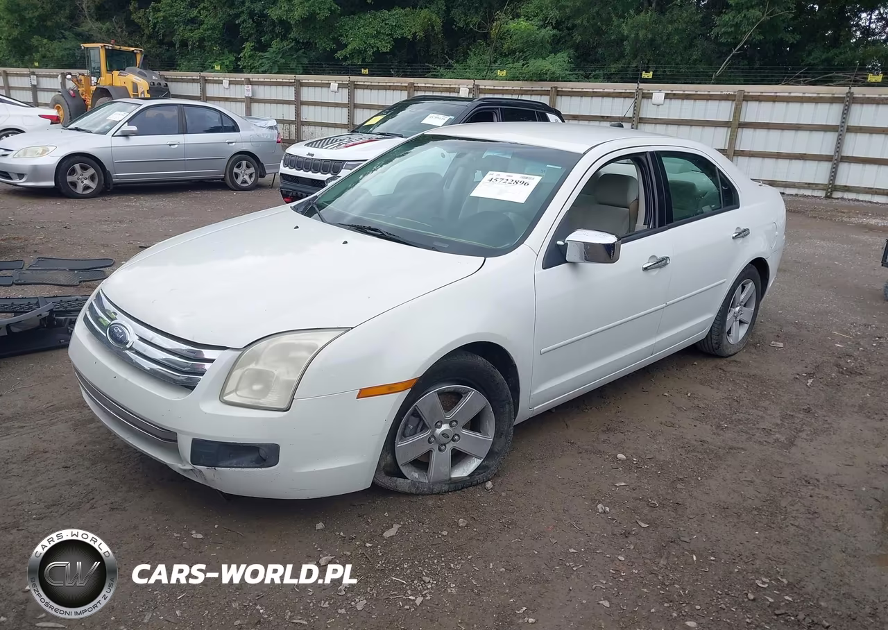2008 Ford Fusion Se VIN:3FAHP07178R126371 - 2