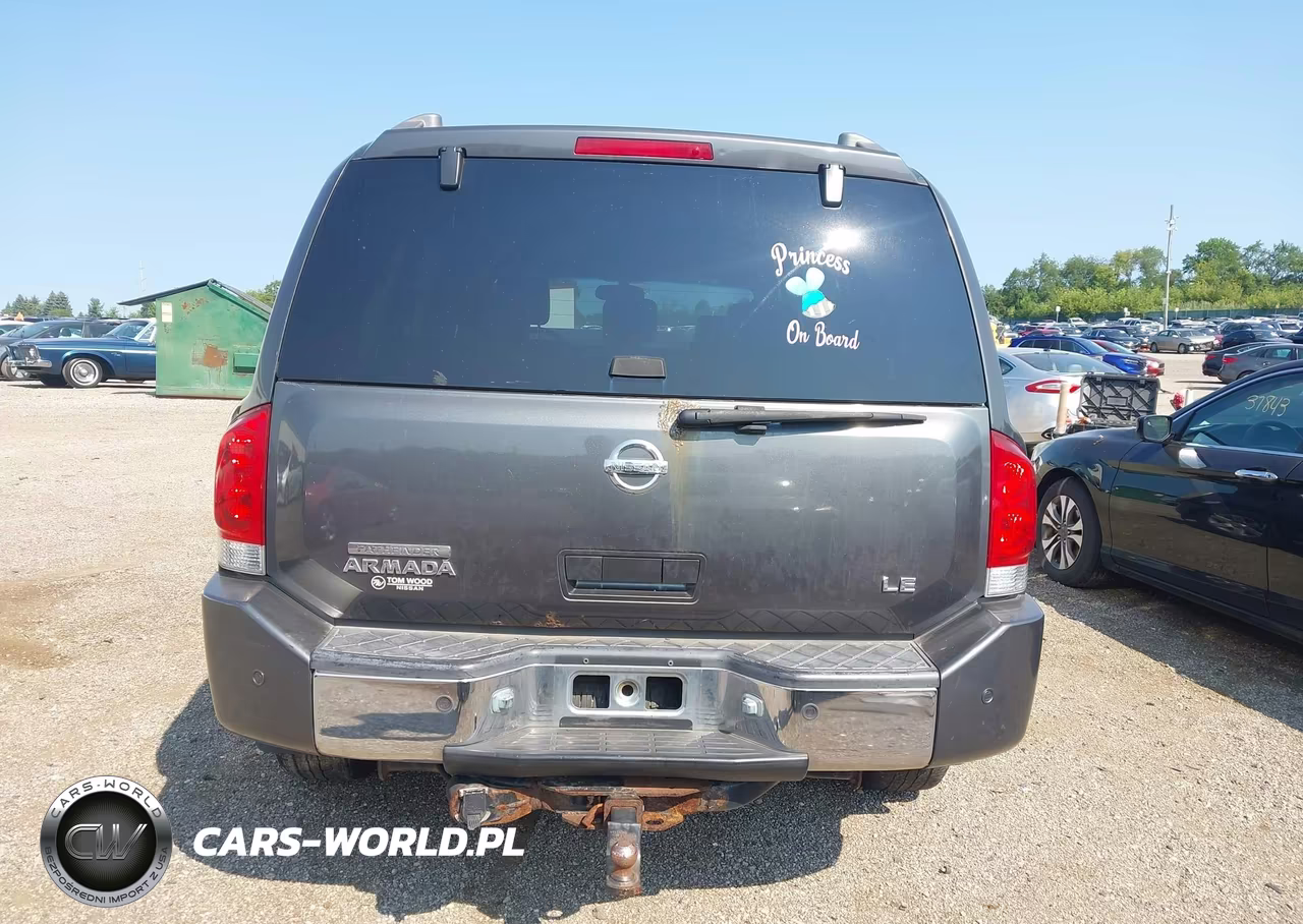 2004 Nissan Pathfinder Armada Le VIN:5N1AA08B54N731597 - 15