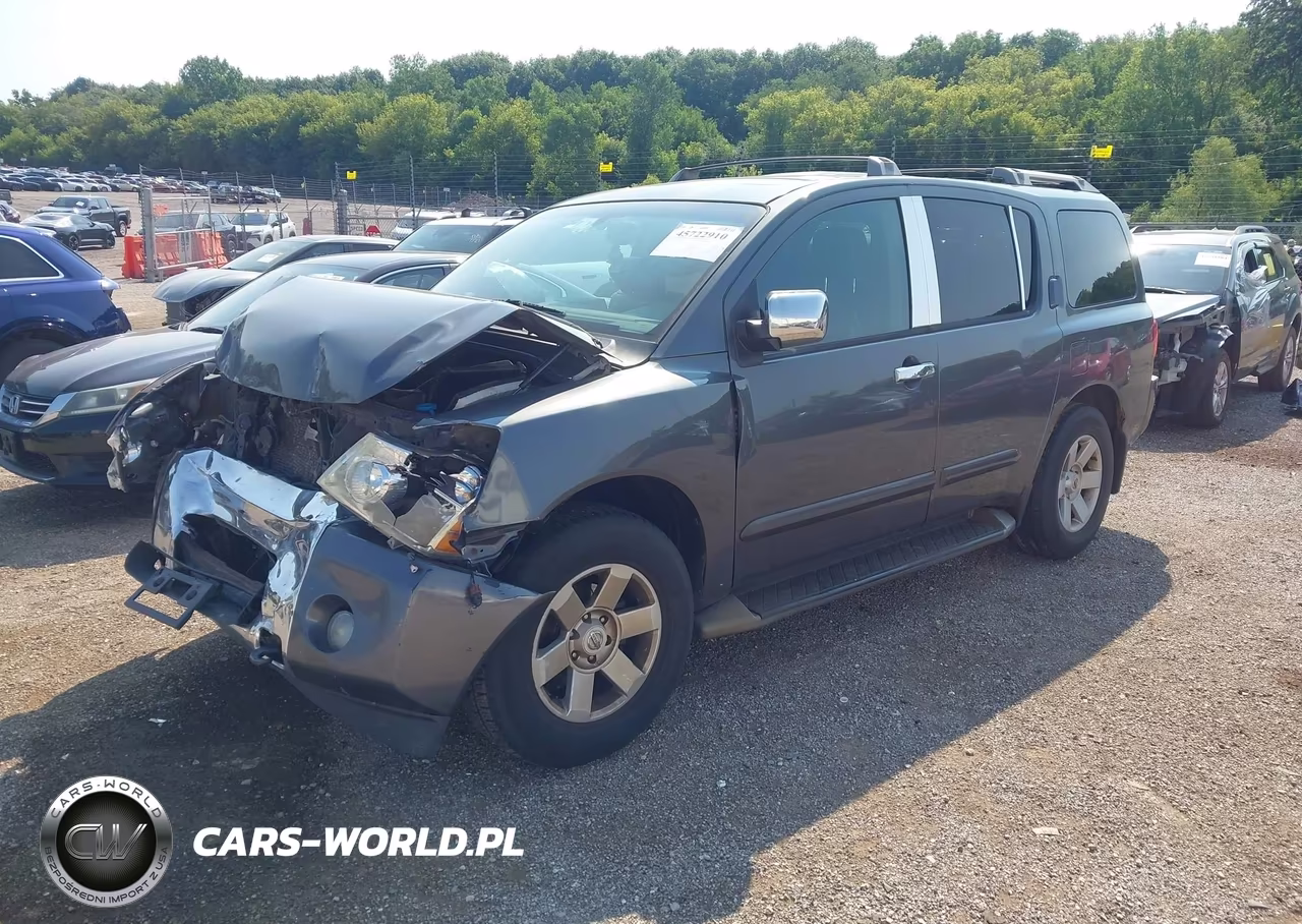 2004 Nissan Pathfinder Armada Le VIN:5N1AA08B54N731597 - 2