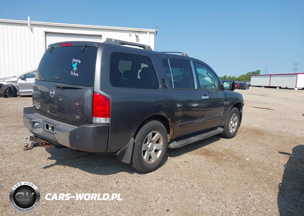 2004 Nissan Pathfinder Armada Le VIN:5N1AA08B54N731597 - 4