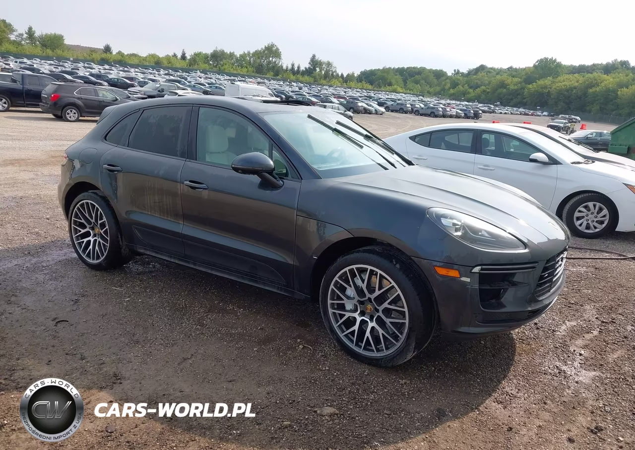 2021 Porsche Macan Turbo VIN:WP1AF2A59MLB60745 - 1