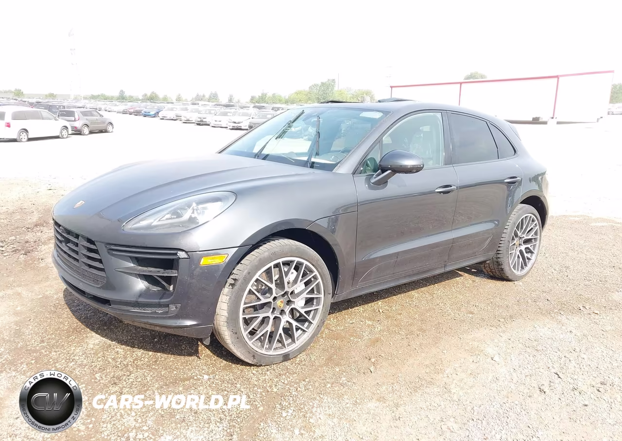 2021 Porsche Macan Turbo VIN:WP1AF2A59MLB60745 - 2