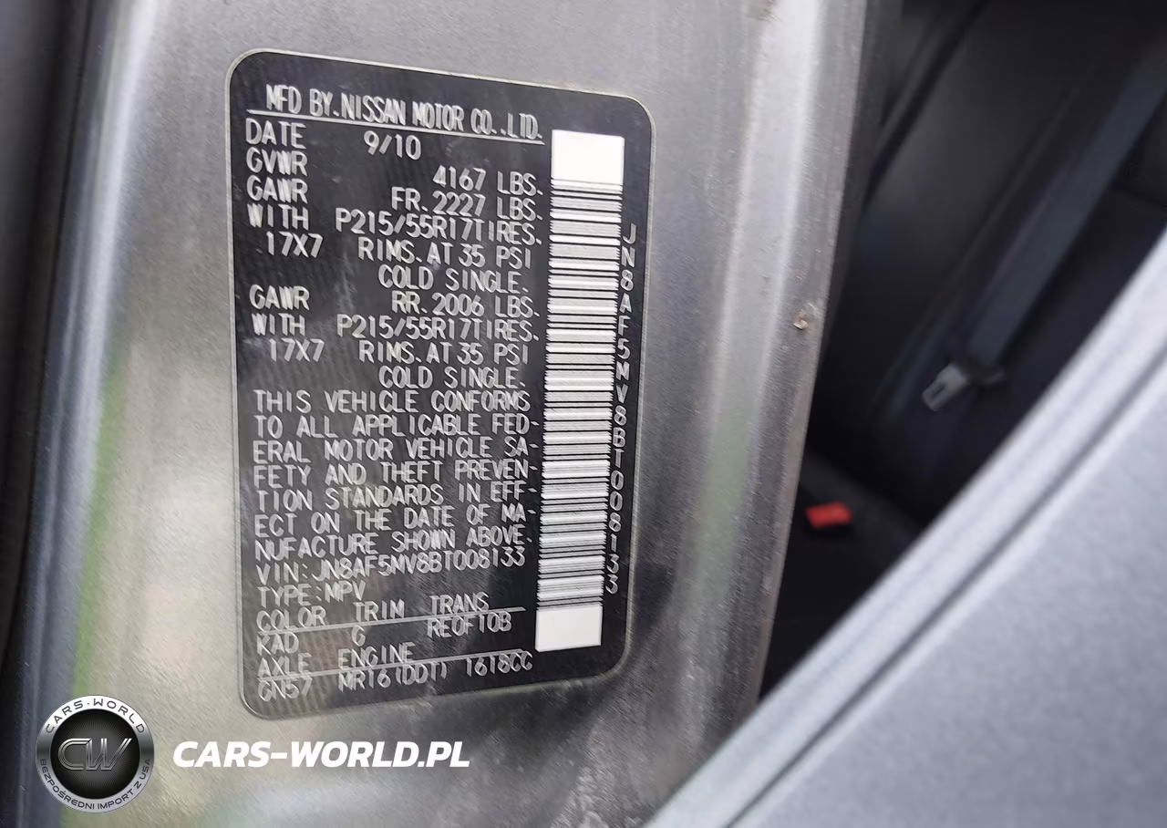 2011 Nissan Juke S VIN:JN8AF5MV8BT008133 - 9