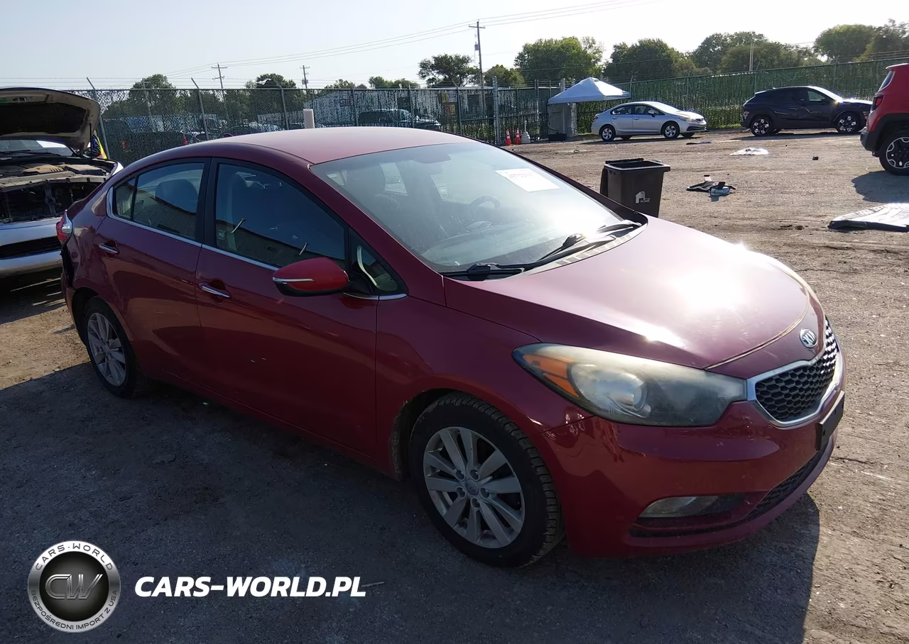 2014 Kia Forte Ex VIN:KNAFX4A87E5104865 - 1