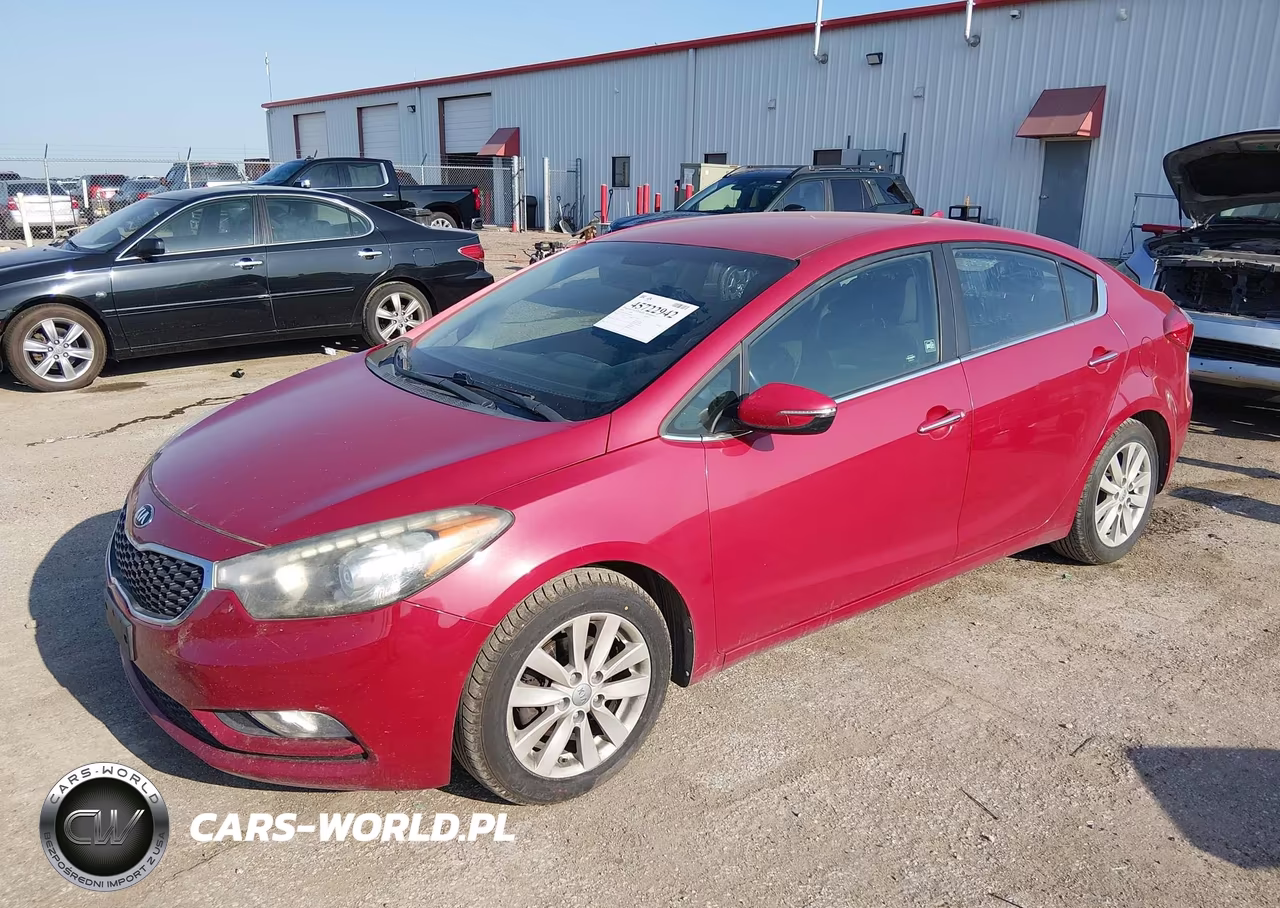 2014 Kia Forte Ex VIN:KNAFX4A87E5104865 - 2