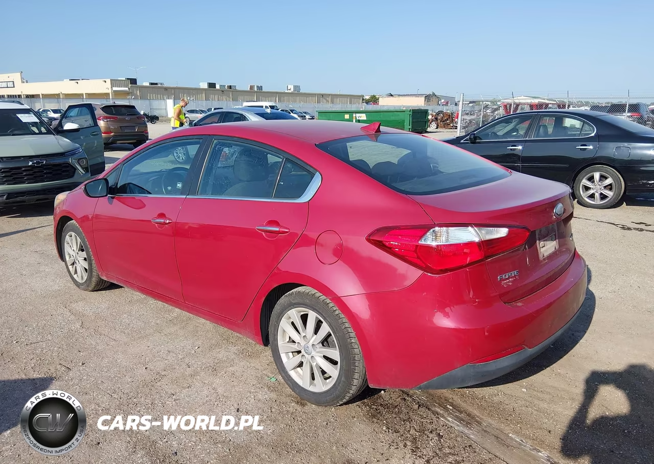 2014 Kia Forte Ex VIN:KNAFX4A87E5104865 - 3