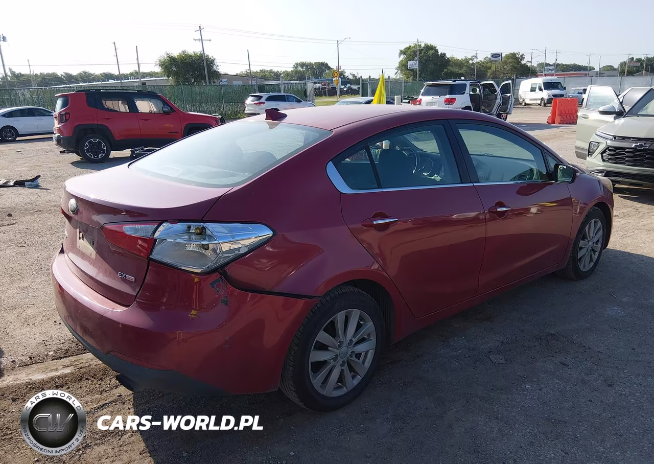 2014 Kia Forte Ex VIN:KNAFX4A87E5104865 - 4