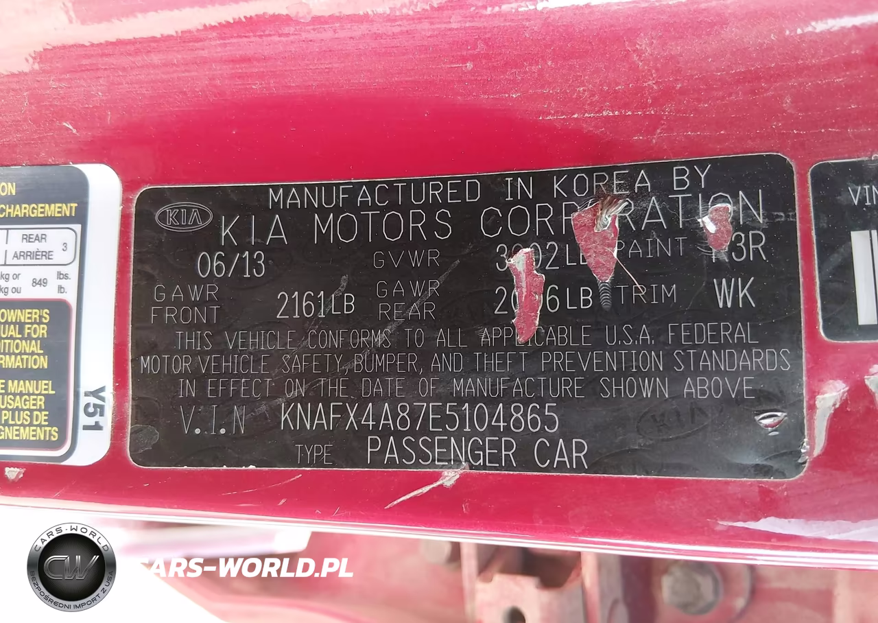 2014 Kia Forte Ex VIN:KNAFX4A87E5104865 - 9