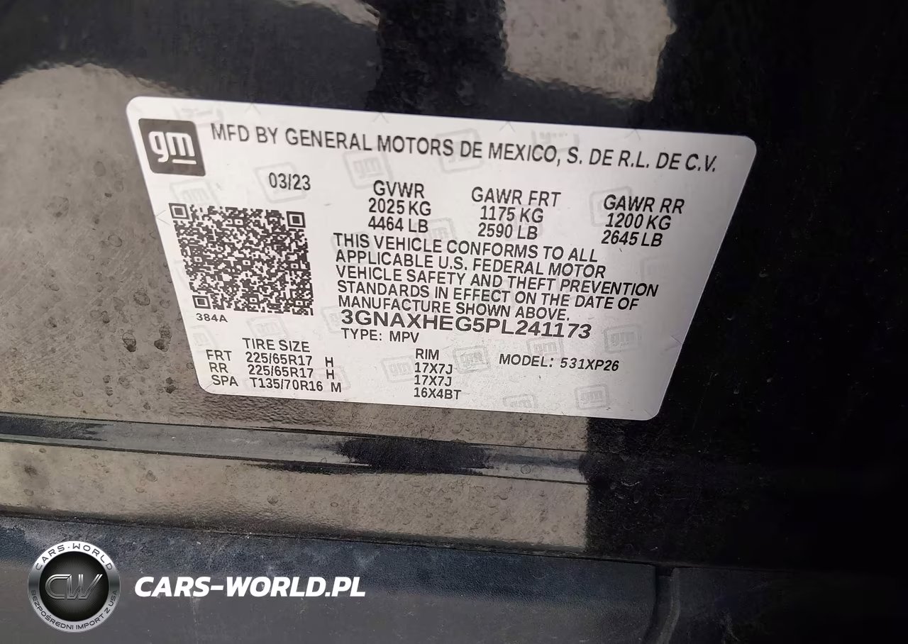 2023 Chevrolet Equinox Fwd Ls VIN:3GNAXHEG5PL241173 - 9