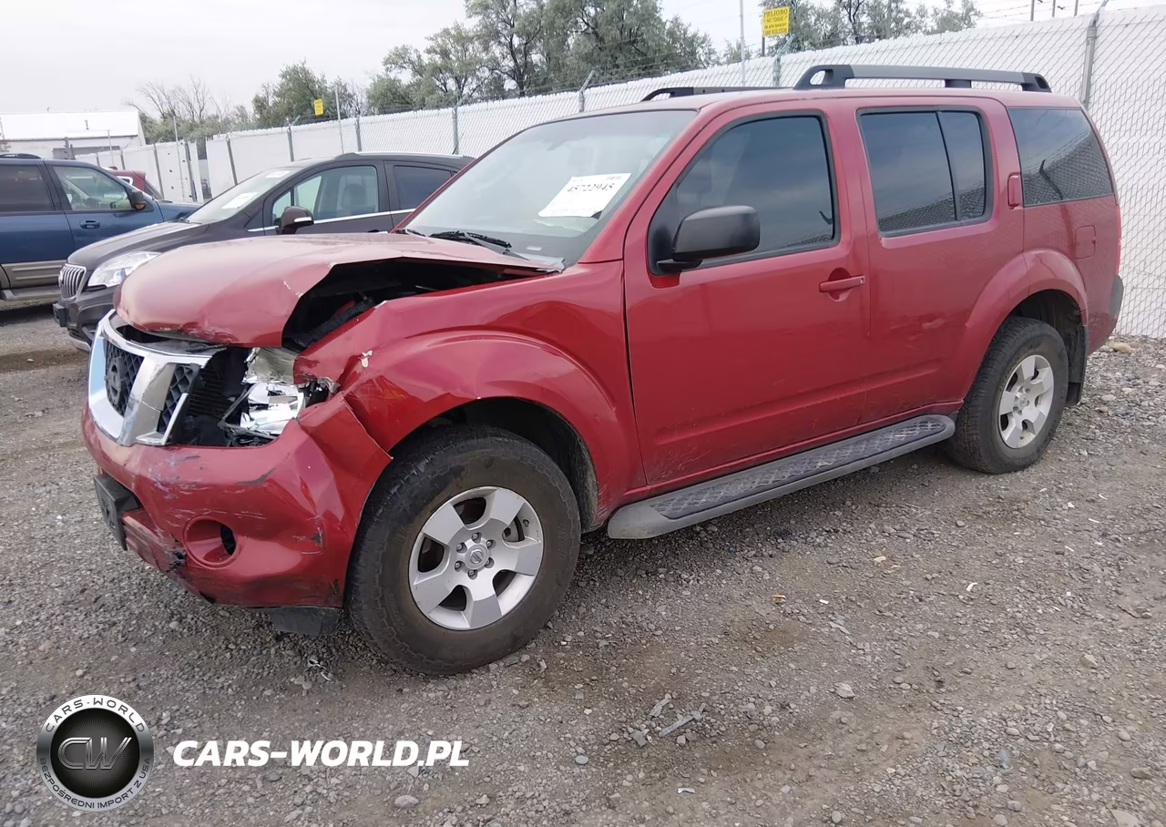 2009 Nissan Pathfinder S VIN:5N1AR18B69C600437 - 2
