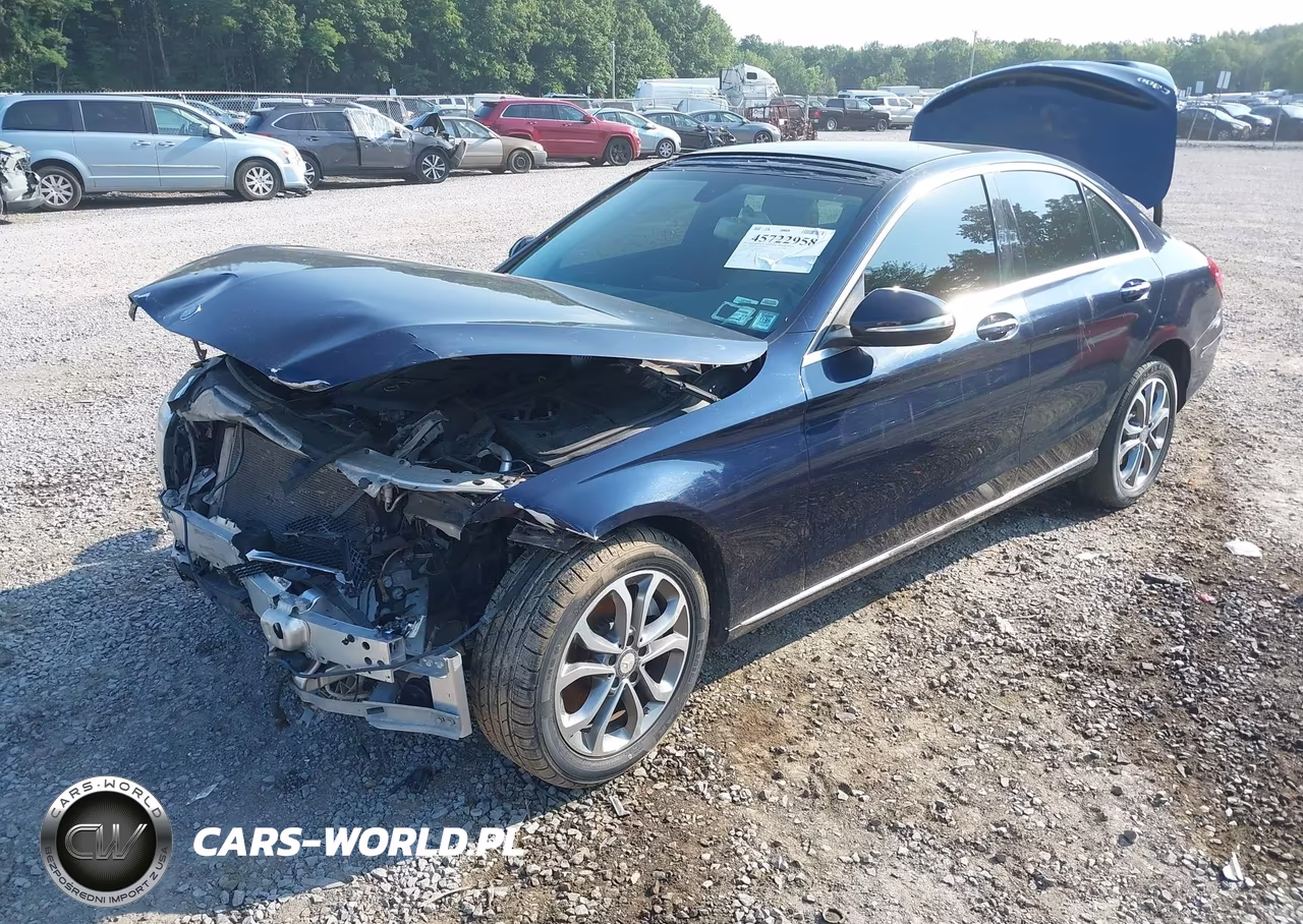 2015 Mercedes-Benz C 300 4Matic VIN:55SWF4KB3FU094558 - 2