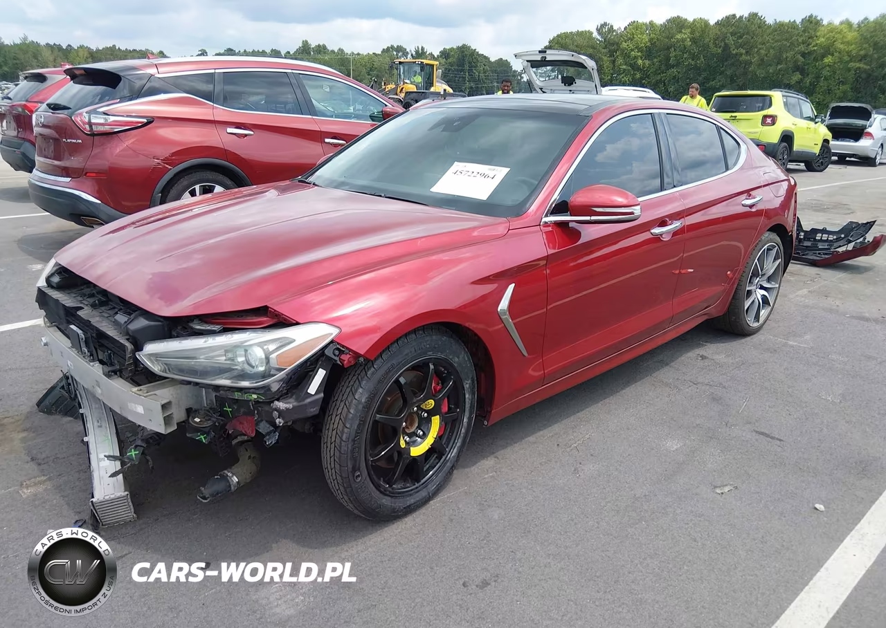 2019 Genesis G70 3.3T Advanced VIN:KMTG74LE7KU024253 - 2