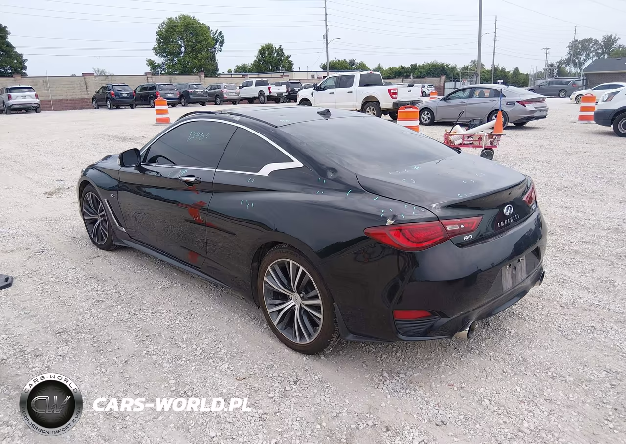 2018 Infiniti Q60 3.0T Luxe VIN:JN1EV7EL5JM390934 - 3