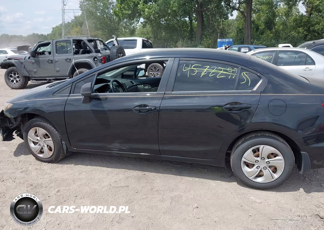 2013 Honda Civic Lx VIN:19XFB2F54DE095176 - 14