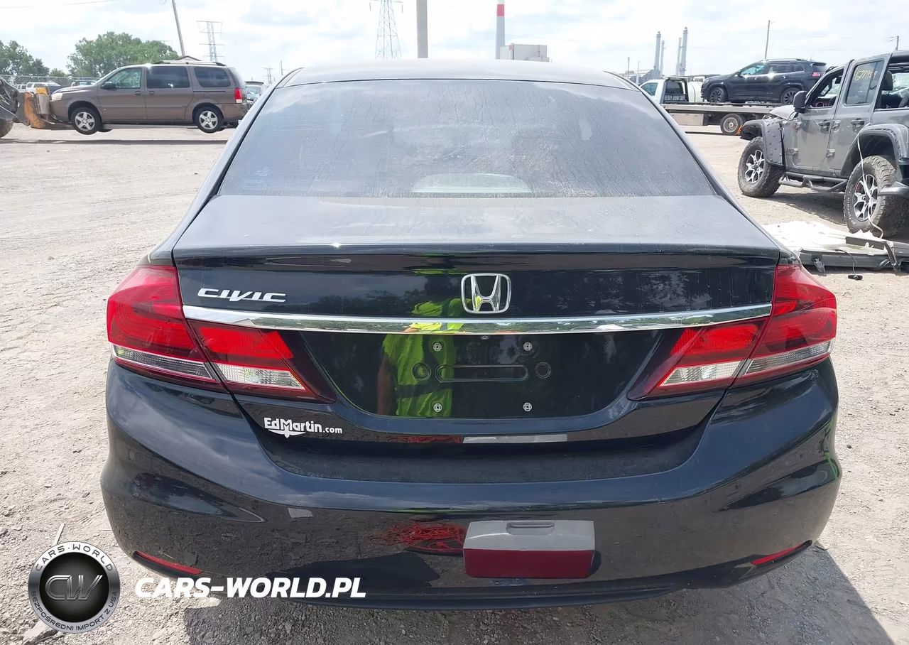 2013 Honda Civic Lx VIN:19XFB2F54DE095176 - 16