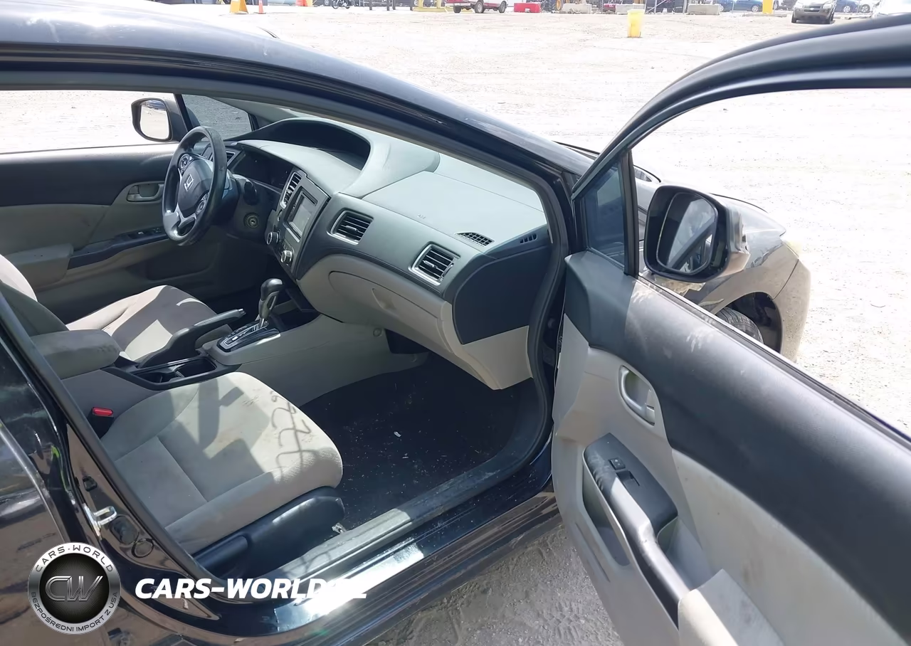 2013 Honda Civic Lx VIN:19XFB2F54DE095176 - 5