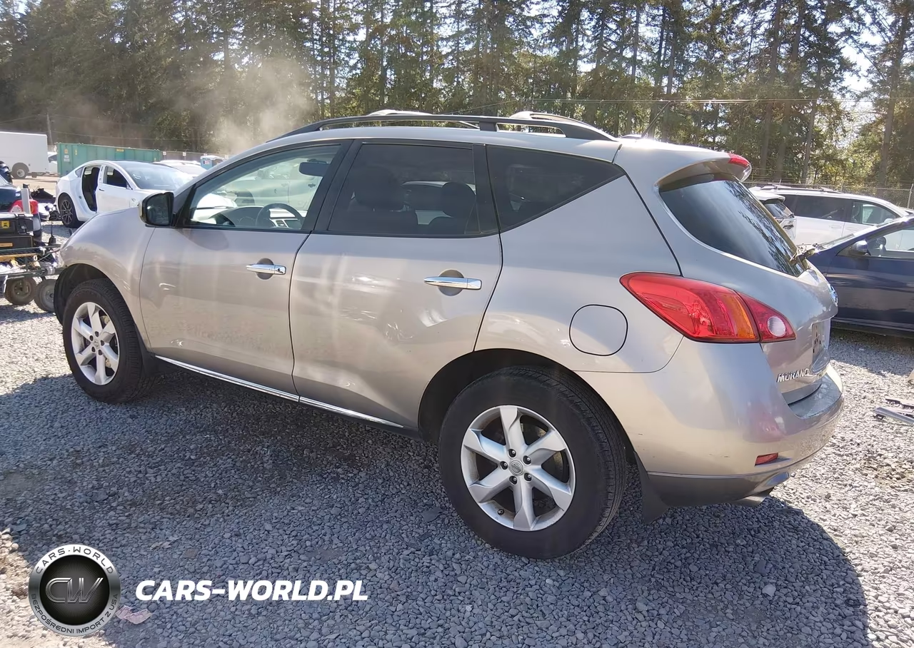 2009 Nissan Murano Sl VIN:JN8AZ18UX9W003400 - 3