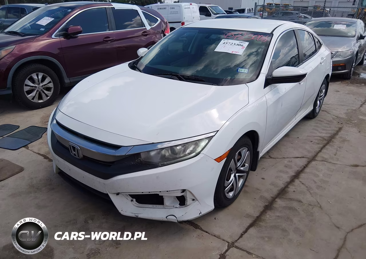 2016 Honda Civic Lx VIN:19XFC2F53GE064535 - 2