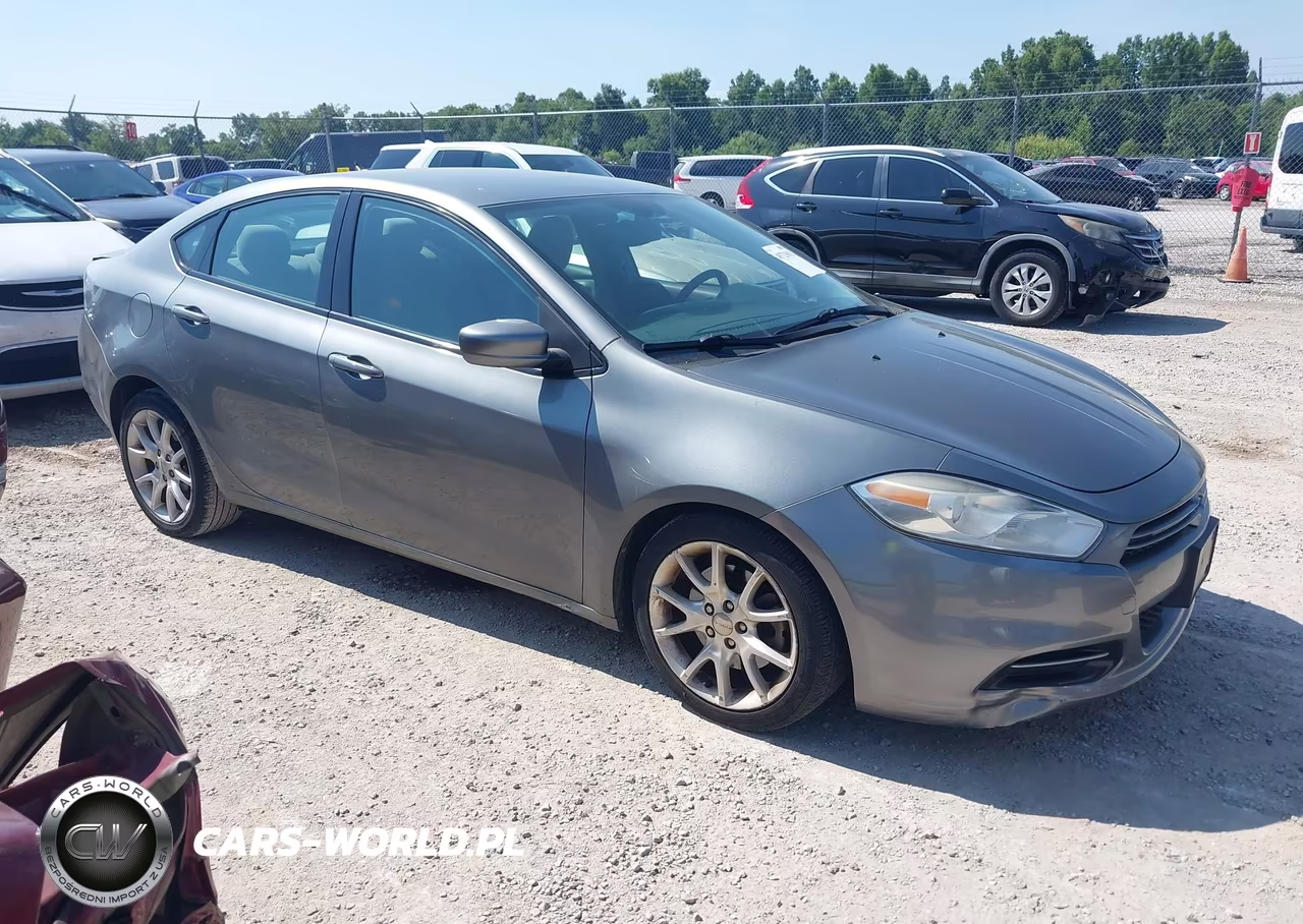 2013 Dodge Dart Sxt VIN:1C3CDFBA0DD136805 - 1