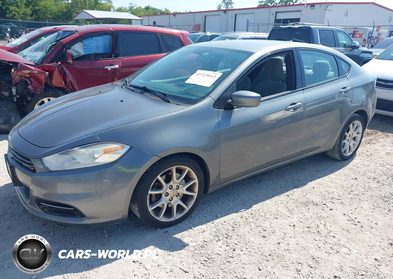 2013 Dodge Dart Sxt VIN:1C3CDFBA0DD136805 - 2