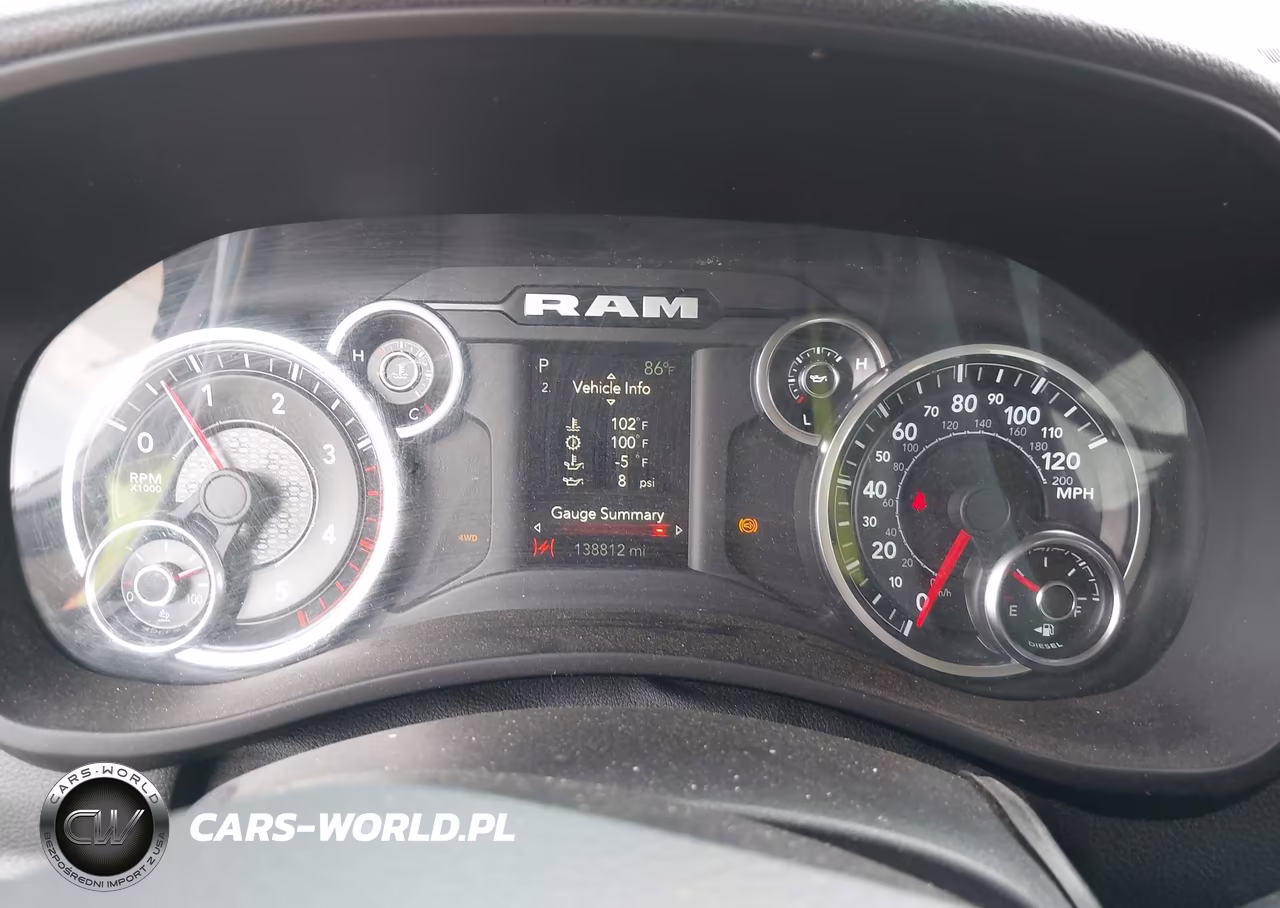 2020 Ram 2500 Tradesman 4X4 6'4 Box VIN:3C6UR5CL4LG282497 - 7